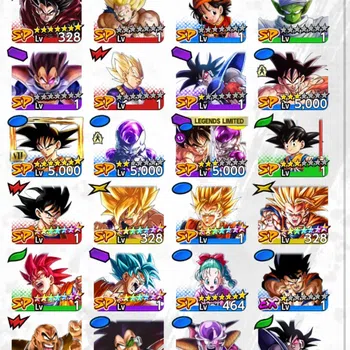 Dragon Ball Legends Accounts High-End Android | Lvl 158 | 10,6M Total Power | 61.912 CC | 1 UL | UL Super Saiyan Goku