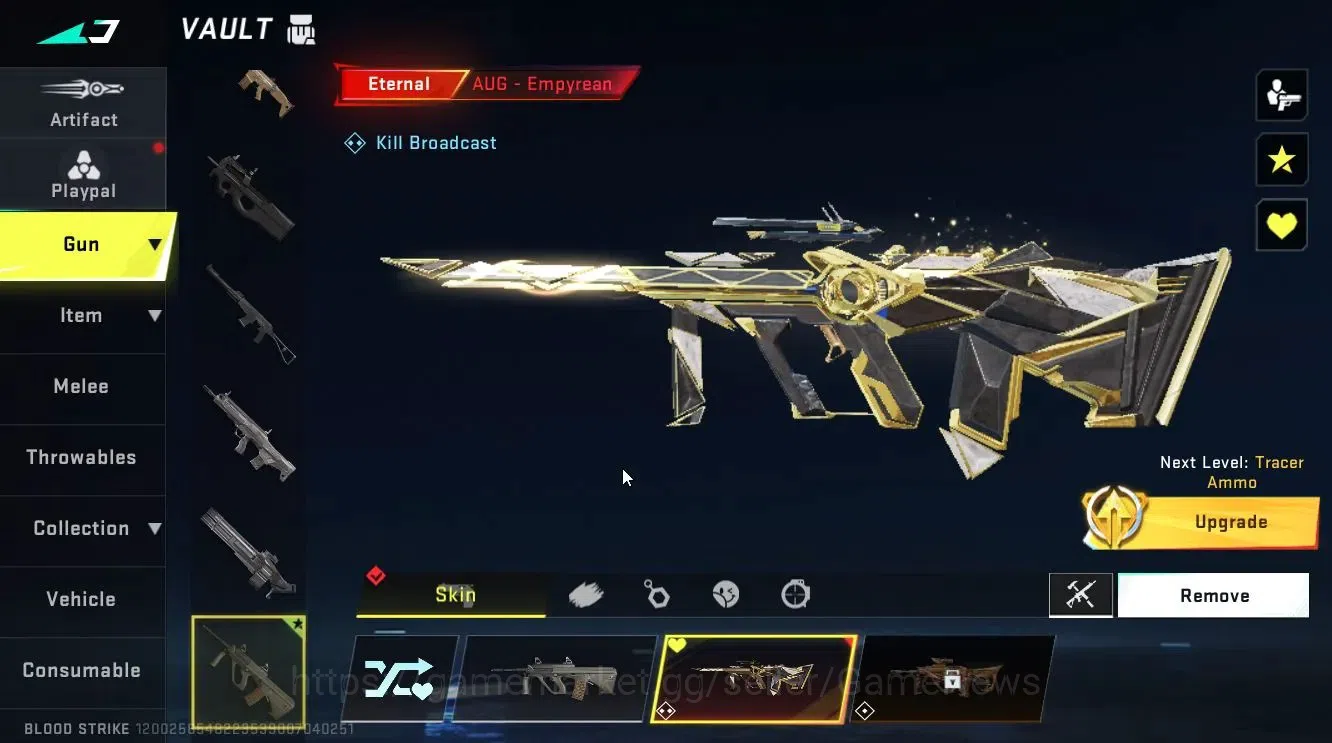 Blood Strike Accounts ASIA|ETERNAL AUG-Empyrean Lv3|Legendary MP5-Blight image 5