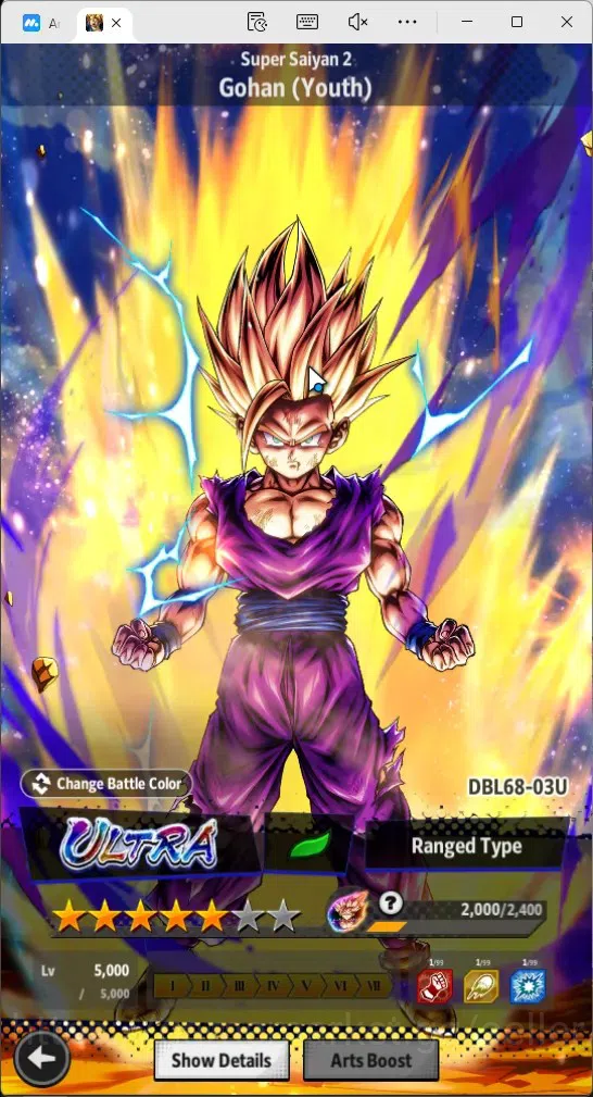 Dragon Ball Legends Accounts Global |Lvl 157|336M Total Power|2.7K CC|5 UL|3 LR image 14