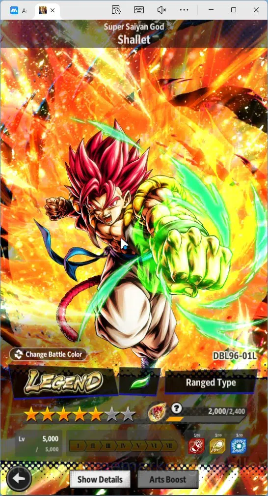 Dragon Ball Legends Accounts Global |Lvl 157|336M Total Power|2.7K CC|5 UL|3 LR image 8