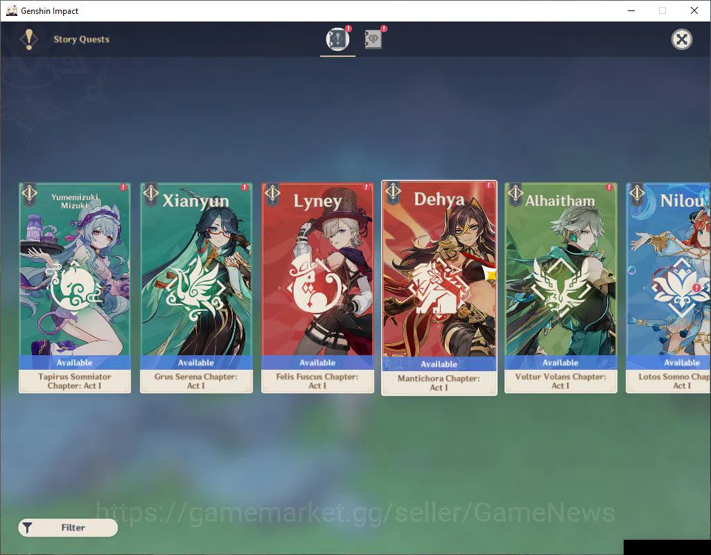 Genshin Impact Accounts ASIA|AR 55|6 Limited +3(*5Weapon)|Neuvillate,Yelan image 11