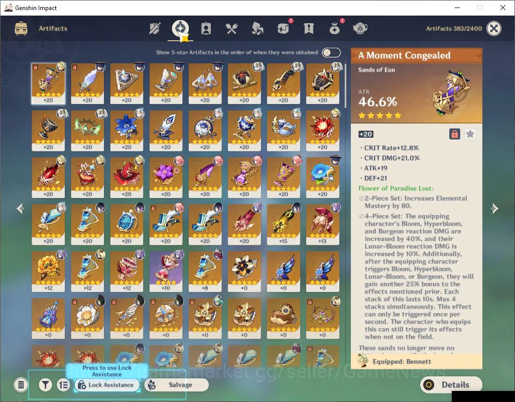 Genshin Impact Accounts ASIA|AR 55|6 Limited +3(*5Weapon)|Neuvillate,Yelan image 5