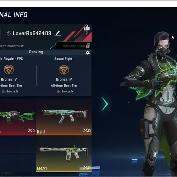 Blood Strike Accounts Others ASIA|1 ETERNAL: Thompson-Unplugged|1 AOT: M4A1-Battle of Faith|1 ULTRA|1 Legendary GUN|2
