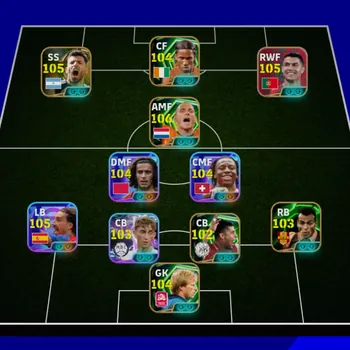 eFootball Accounts Legends & Iconic Players Efootball Collective Strength 3216 | Wesley Sneijder| Cristiano Ronaldo Pack