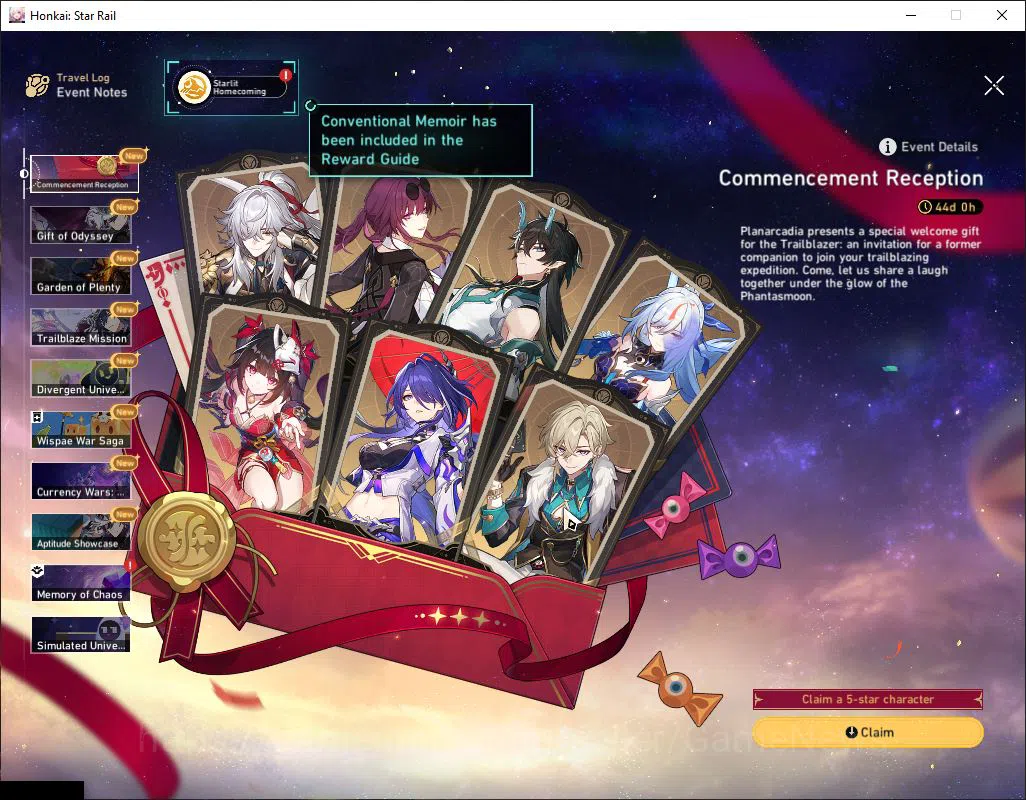Honkai Star Rail Accounts ASIA|TL 70 |15 Limited |[Sunday,Rappa,Acheron,Jiao image 14