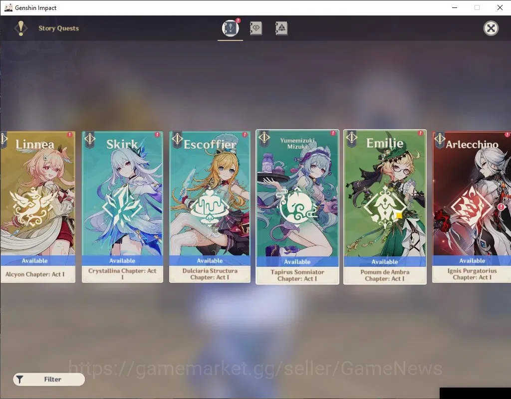 Genshin Impact Accounts ASIA|AR 56|7 Limited6(*5Wep)|[Flins,Neuvilette]+Si image 17