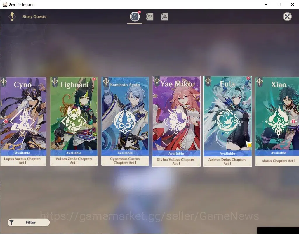 Genshin Impact Accounts ASIA|AR 56|7 Limited6(*5Wep)|[Flins,Neuvilette]+Si image 20