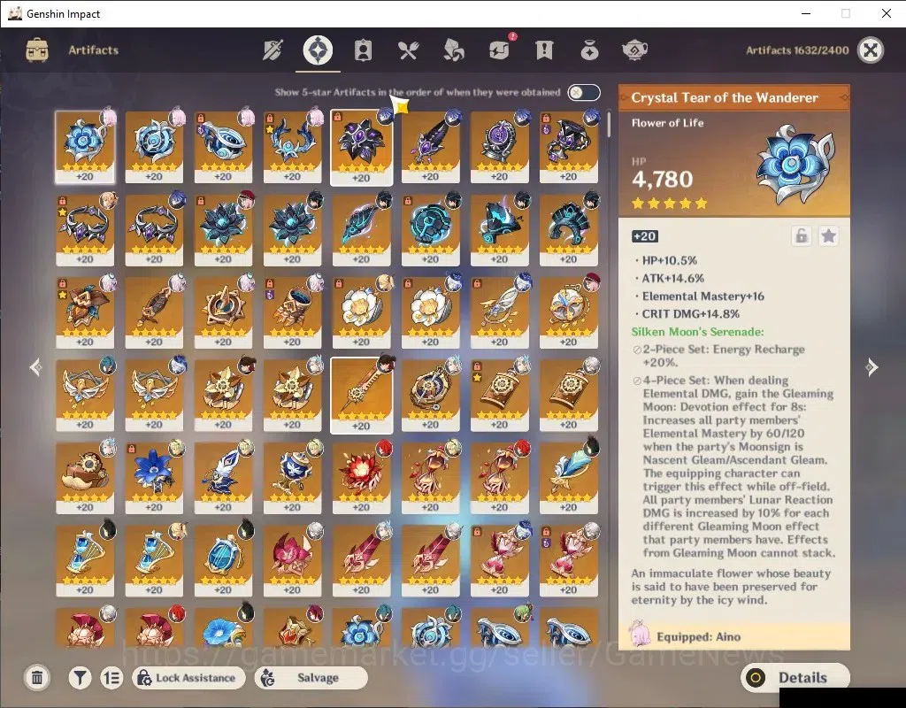 Genshin Impact Accounts ASIA|AR 56|7 Limited6(*5Wep)|[Flins,Neuvilette]+Si image 7