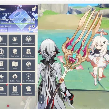 Genshin Impact Accounts Others Asia | AR 60|25 Limit+8 Sign|ArlecchinoC2,WandererC1,BaizhuC1,NilouC1|MC Male|8 (*5