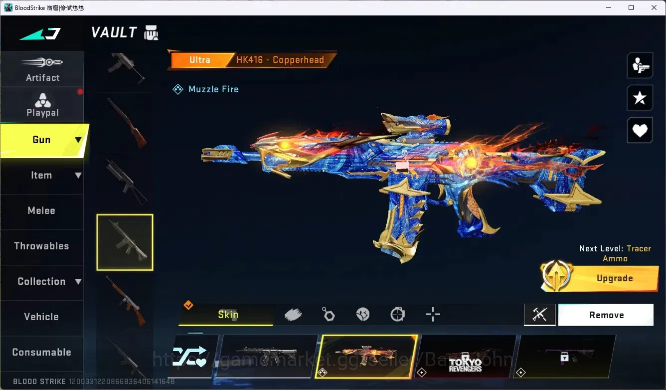 Blood Strike Accounts ASIA | 1 ULTRA MELEE: Lightblade-Limbo|Ultra Banda image 10