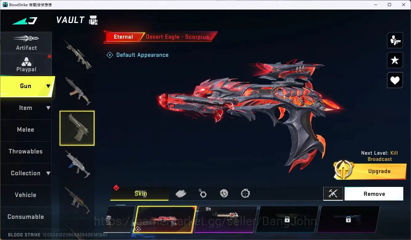 Blood Strike Accounts ASIA | 1 ULTRA MELEE: Lightblade-Limbo|Ultra Banda image 2
