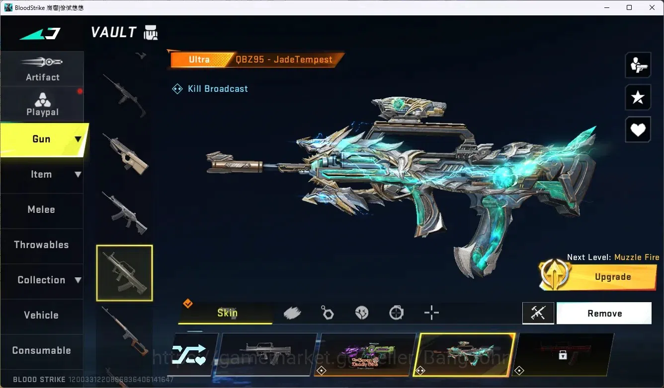 Blood Strike Accounts ASIA | 1 ULTRA MELEE: Lightblade-Limbo|Ultra Banda image 7