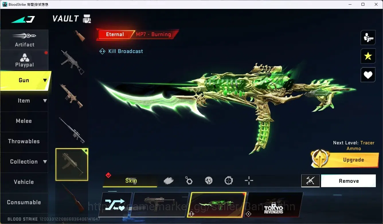 Blood Strike Accounts ASIA | 1 ULTRA MELEE: Lightblade-Limbo|Ultra Banda image 9