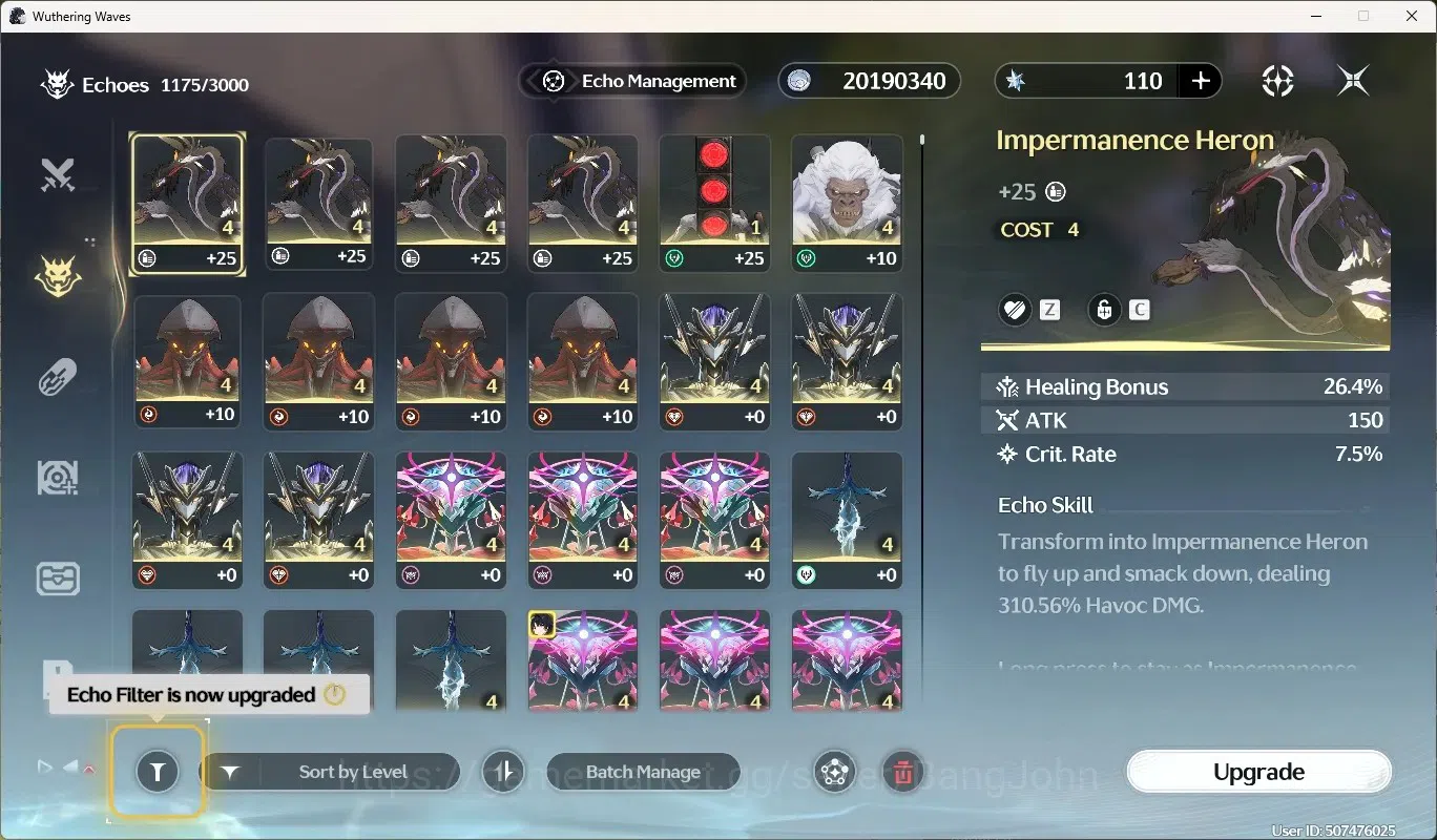 Wuthering Waves Accounts Starter NA|UL 49|Rank 5|2 Char Limited [Lucy Rc5]+Sign,Rebecca| Mc Male | TakeMail WW224B 9