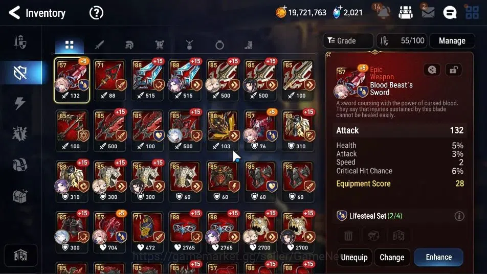 Epic Seven Accounts GLOBAL Unverif|New Era|3 ML(Rhiana N Luciel,DB Sen image 15