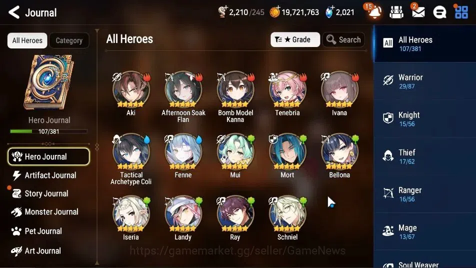 Epic Seven Accounts GLOBAL Unverif|New Era|3 ML(Rhiana N Luciel,DB Sen image 7