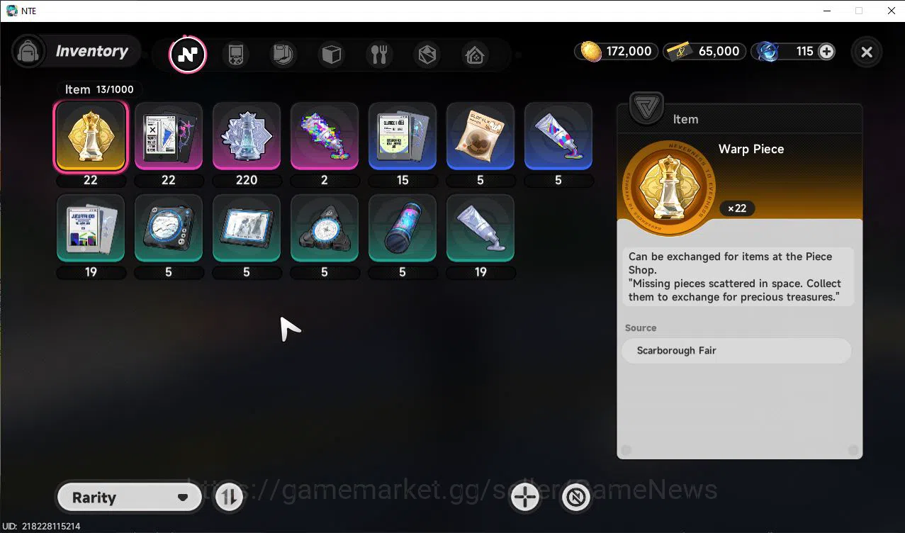 Neverness to Everness Accounts GLOBAL NA |HL 3| 1 SSR Limited Meta Nanally |5 SR  image 5