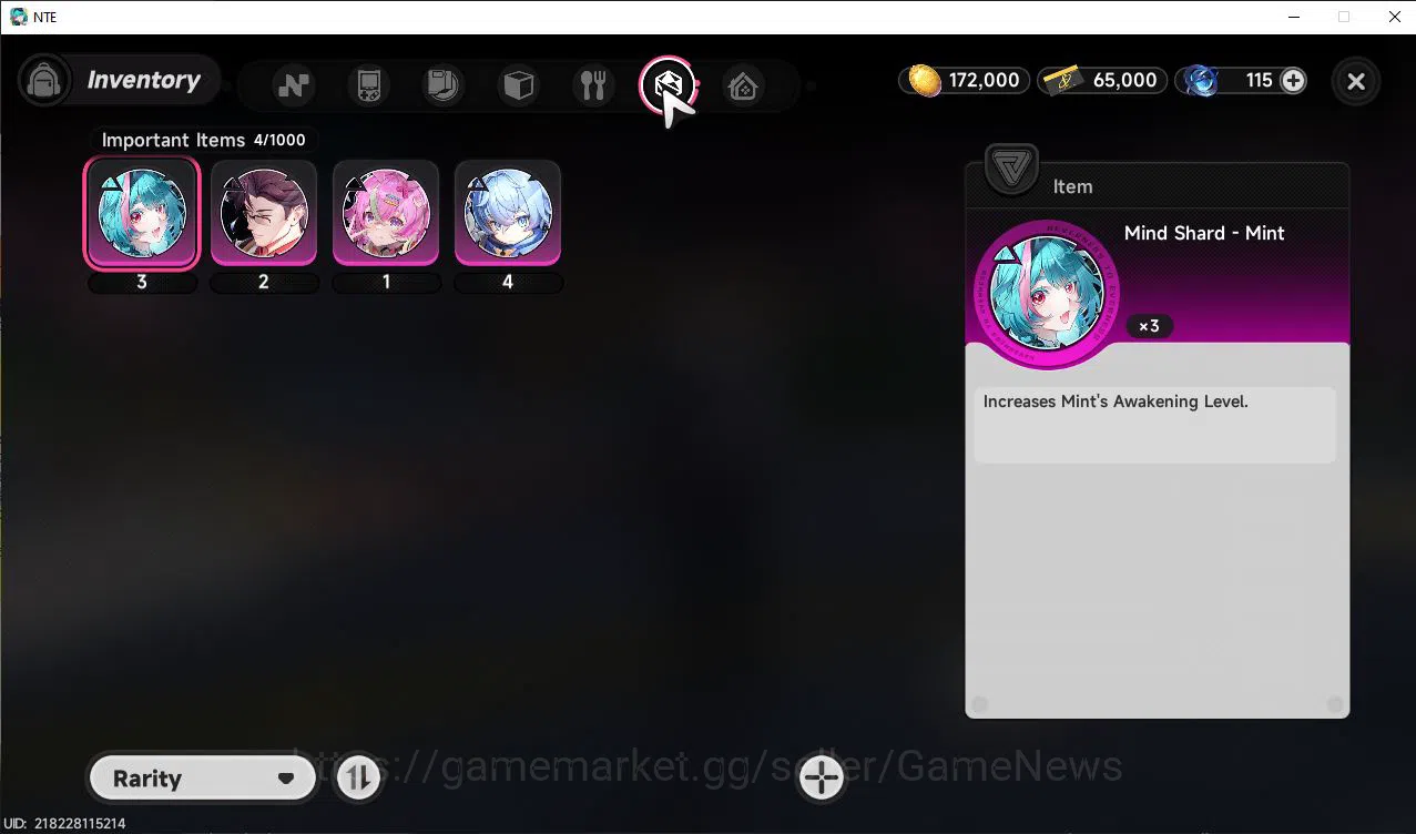 Neverness to Everness Accounts GLOBAL NA |HL 3| 1 SSR Limited Meta Nanally |5 SR  image 7