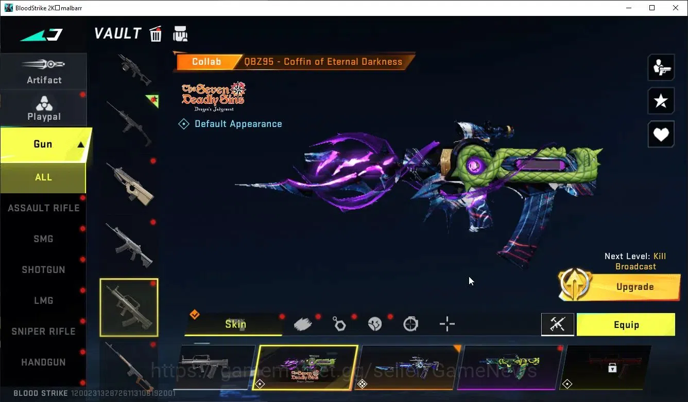 Blood Strike Accounts ASIA|COLLAB BLEACH UZI-Zangetsu,MELEE Zenpakuto,To image 16
