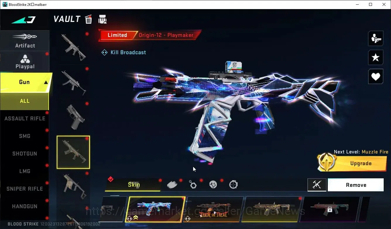 Blood Strike Accounts ASIA|COLLAB BLEACH UZI-Zangetsu,MELEE Zenpakuto,To image 19