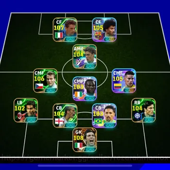 eFootball Accounts Legends & Iconic Players OVR 3229
