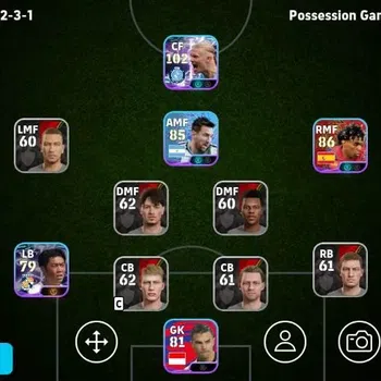 eFootball Others Mobile|PW 2105|Eriling Haaland ShowT,Lionel Messi  image 1