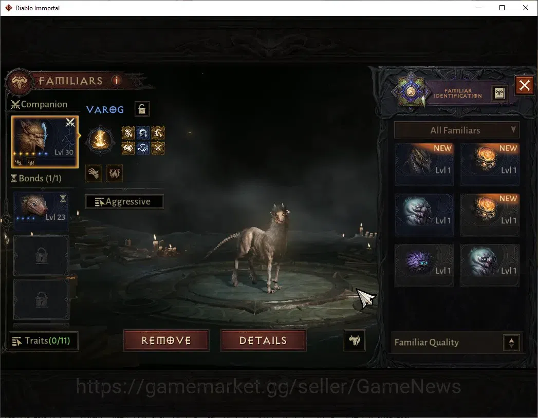 Diablo Immortal Accounts EU - Aranoch|CS ON|Lv60(750)|Wizard|42k CR|Reso 45 image 13