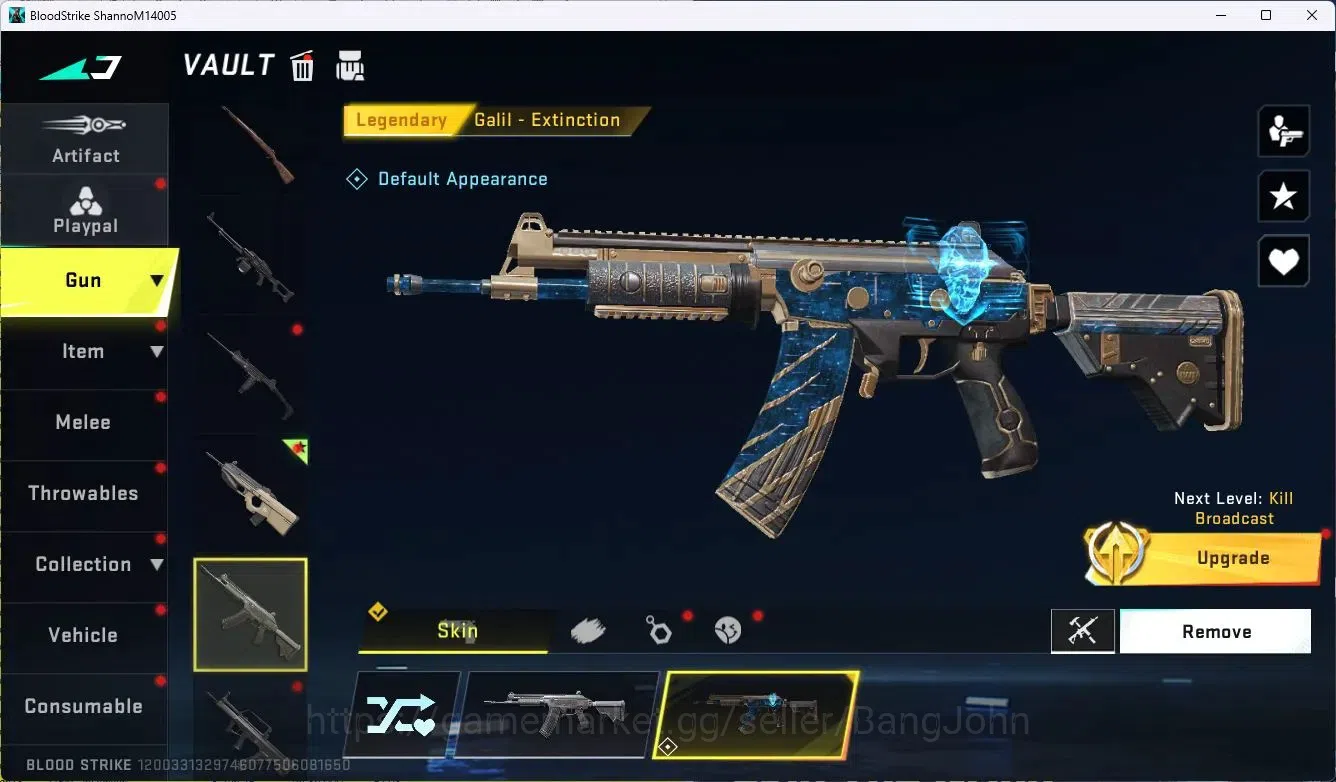 Blood Strike Accounts ASIA |5 Collab Gun [2 7DS][1 TR][2 EVA]|3 Ultra Gu image 14