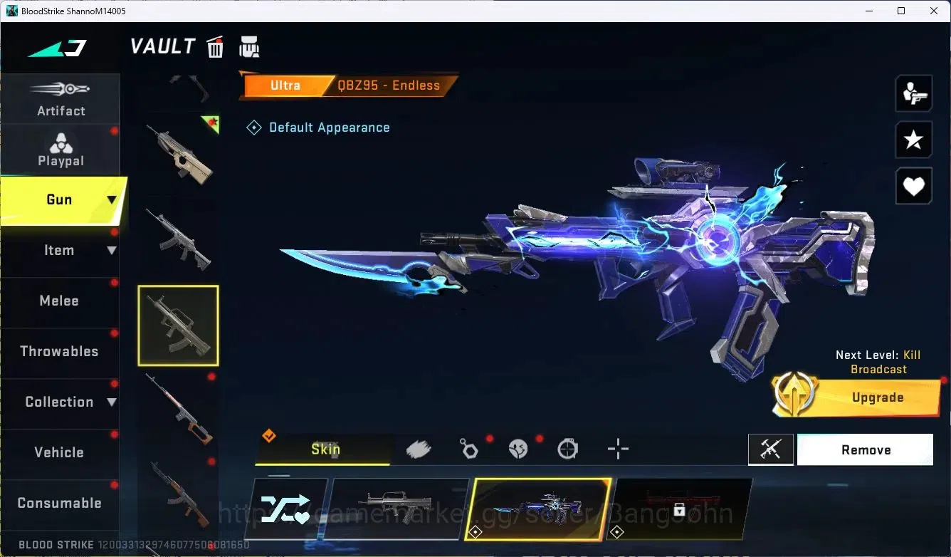 Blood Strike Accounts ASIA |5 Collab Gun [2 7DS][1 TR][2 EVA]|3 Ultra Gu image 15