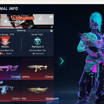 Blood Strike Accounts Others ASIA|Evo Gun:Galil-Reaper|9 Eternal Gun|Eternal Melee:Chainblade-Chainflux|3 Eternal Striker|6