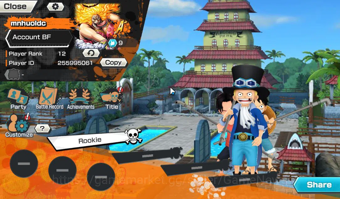 One Piece Bounty Rush Accounts Global|6 EX|Devine Shanks,[Issho],FilmZ Zephyr,BP  image 2