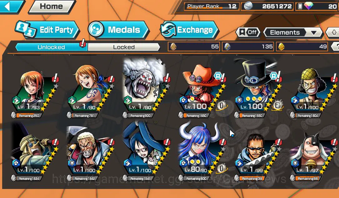 One Piece Bounty Rush Accounts Global|6 EX|Devine Shanks,[Issho],FilmZ Zephyr,BP  image 7