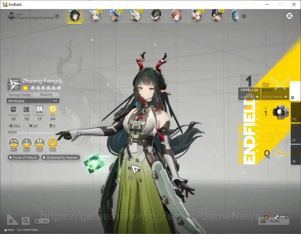 Arknights: Endfield Accounts ASIA|Lv 2|2 SSR (1 Limited)+1 Seletor + 4 (*6 Weap image 2