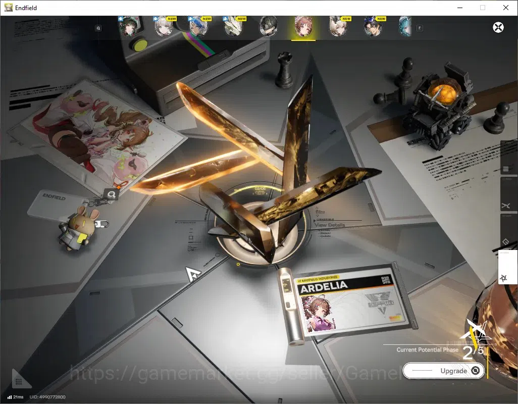 Arknights: Endfield Accounts ASIA|Lv 2|2 SSR (1 Limited)+1 Seletor + 4 (*6 Weap image 4