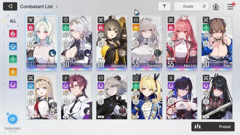 Chaos Zero Nightmare Accounts GLOBAL|Lv 53|17 3