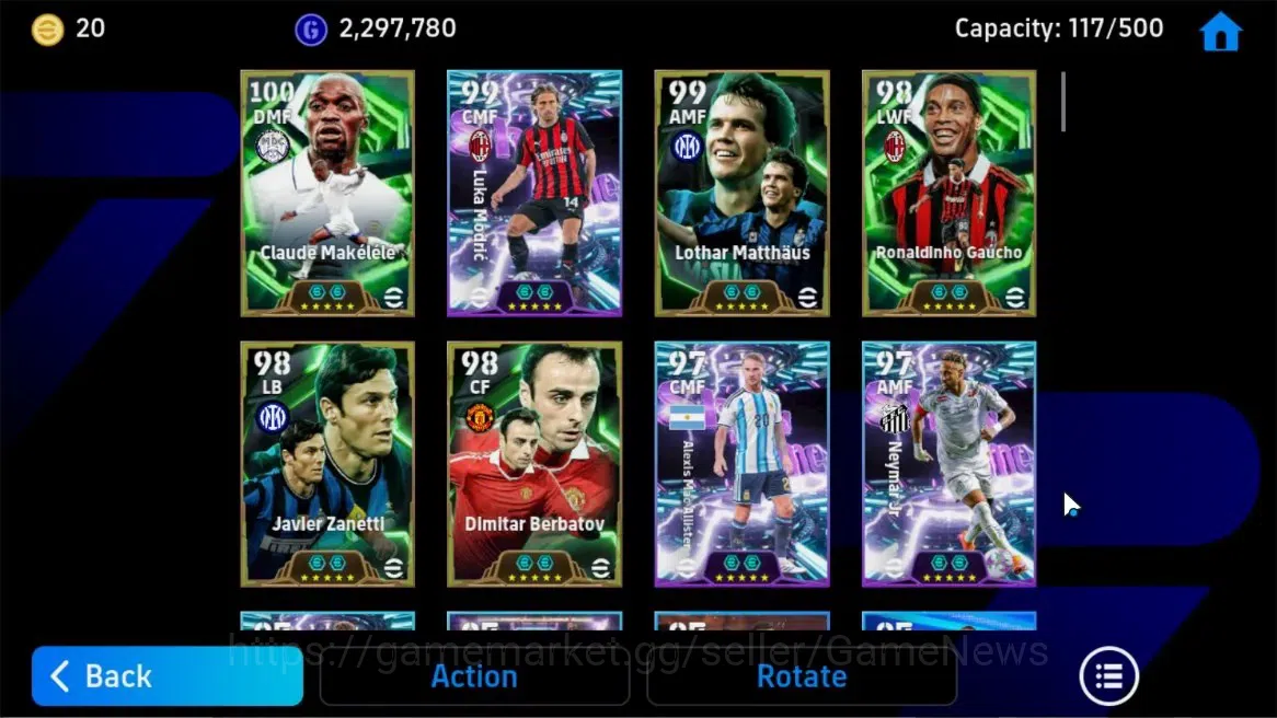 eFootball Accounts Android|Claude Makelele,Luka Modric,Lothar Matthau image 13