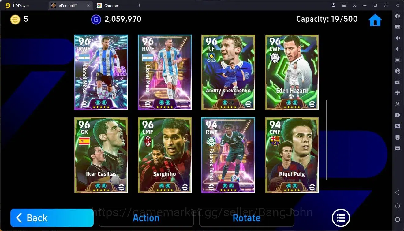 eFootball Accounts Mobile|PW 3147|Bigtime Dembele,Makelele|Epic Drogb image 5
