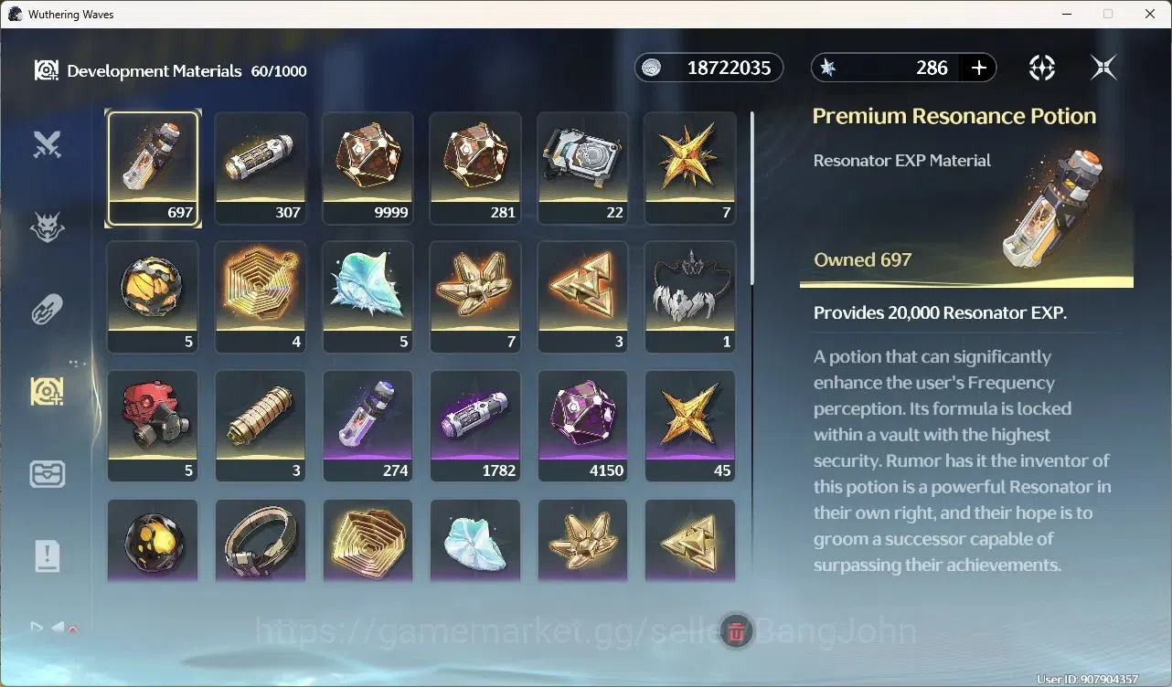 Wuthering Waves Accounts Starter SEA|UL 49|Rank 5|3 Char Limited [Yangyang: Xuanli Rc5,Lynae]+Sign,Rebecca | Mc Female 19