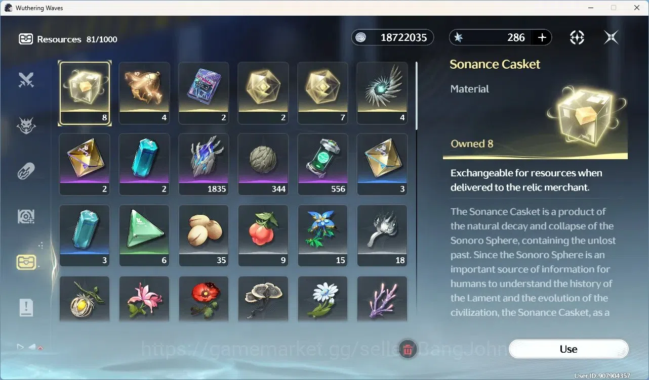 Wuthering Waves Accounts Starter SEA|UL 49|Rank 5|3 Char Limited [Yangyang: Xuanli Rc5,Lynae]+Sign,Rebecca | Mc Female 20