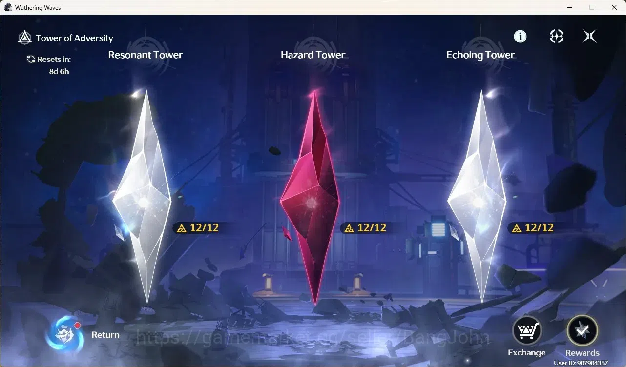 Wuthering Waves Accounts Starter SEA|UL 49|Rank 5|3 Char Limited [Yangyang: Xuanli Rc5,Lynae]+Sign,Rebecca | Mc Female 5