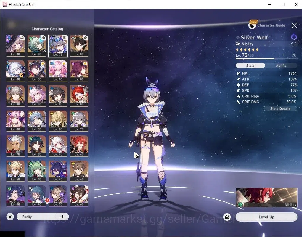 Honkai Star Rail Accounts Asia|TL 69|Premium The Herta E1+Sign|18 Limited|Cy image 4