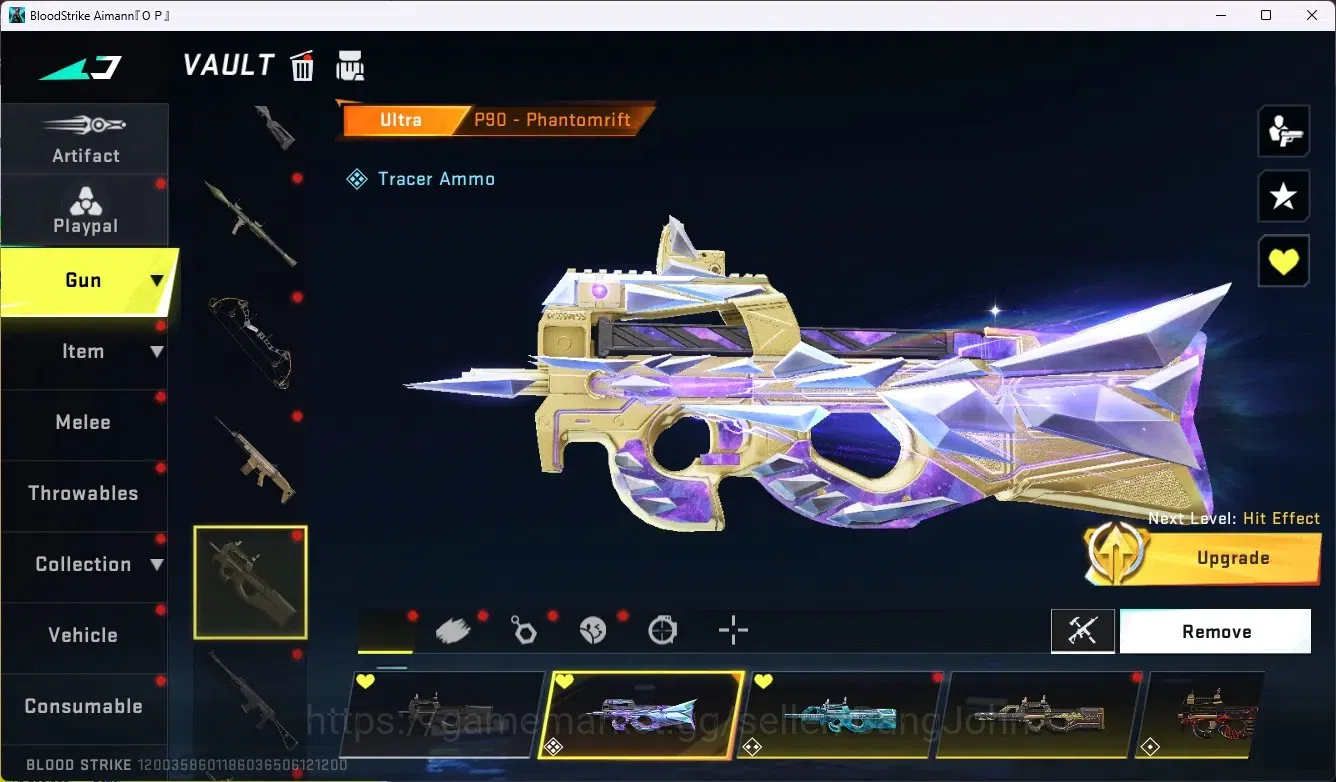 Blood Strike Accounts ASIA|1 EVO: FAL-Evolved Draco|9 Collab Gun|3Limite image 13