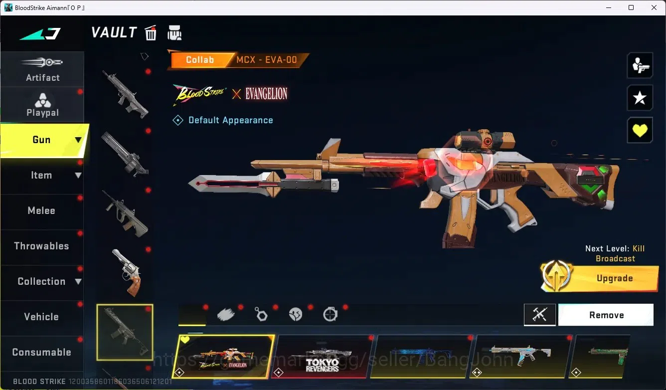 Blood Strike Accounts ASIA|1 EVO: FAL-Evolved Draco|9 Collab Gun|3Limite image 17