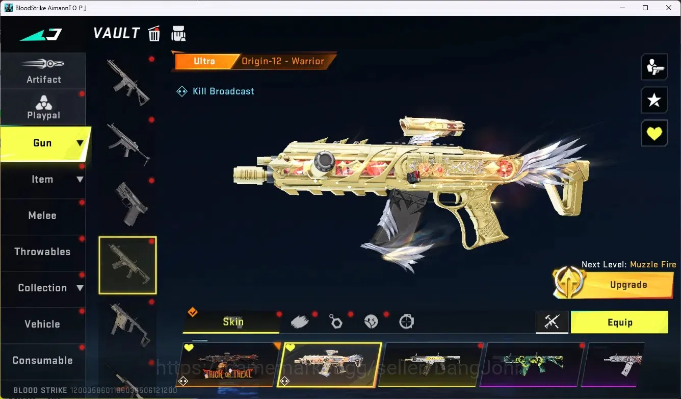Blood Strike Accounts ASIA|1 EVO: FAL-Evolved Draco|9 Collab Gun|3Limite image 3
