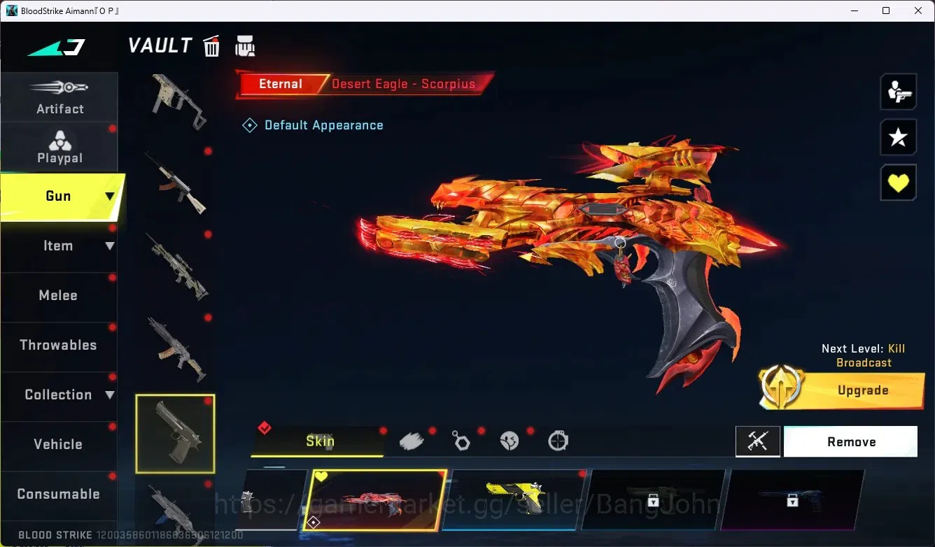 Blood Strike Accounts ASIA|1 EVO: FAL-Evolved Draco|9 Collab Gun|3Limite image 7