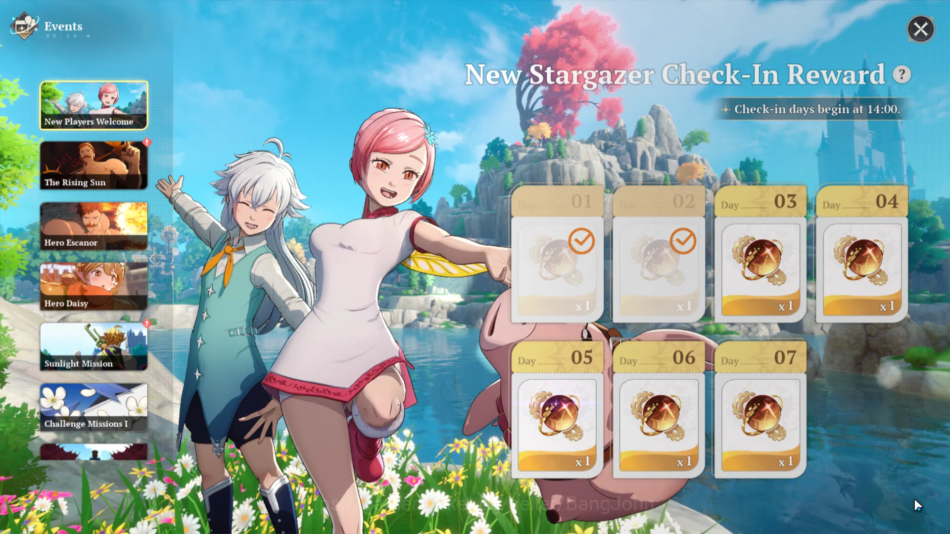 The Seven Deadly Sins: Origin Accounts EUROPE|Fresh Starter Lvl 2|3 SSR| Escanor, Diane,  image 8