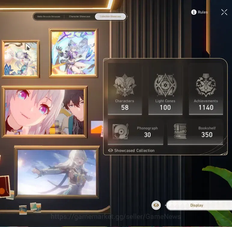 Honkai Star Rail Accounts Asia|TL 70|Triple DoT,HyperCarry|15K SJ|28 Limited image 3