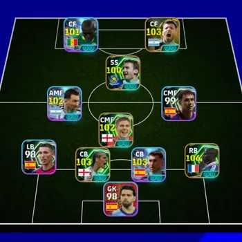 eFootball Accounts Others Android|PW 3120|Lillian Thuram,Rio Ferdinand,Nicolas Jackson,Aymeric Laporte,etc| EFB3951B