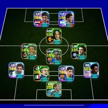 eFootball Accounts Legends & Iconic Players ovr 3236• showtime alvarez • showtime marmoush • showtime araujo • epic toure