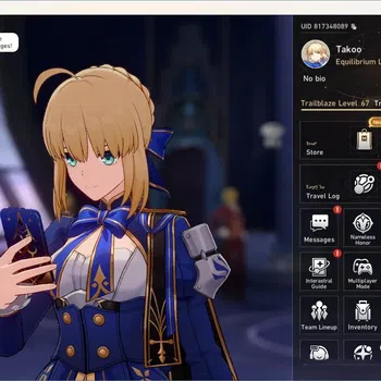 Honkai Star Rail Accounts Others ASIA|TL 67|14 Limited[Saber E1,Archer E1,]+Sign,RuanMei E1,Gilgamesh,More|Saber Premium